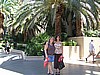 Nancy & Melinda on the Streets of Vegas