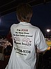 Josh wear his shirt proudly!