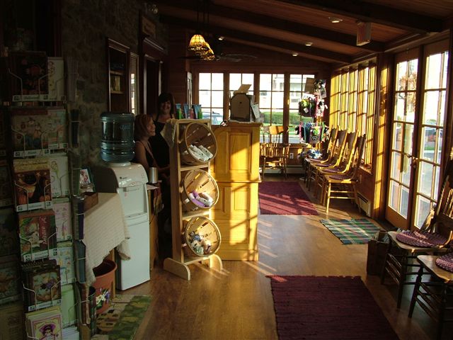New reception area